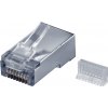 Lan konektor 8/8 RJ45 Cat5 TREAD plochý kábel 1245 Lan konektor 8/8 RJ45 Cat5 TREAD plochý kábel 1245