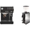 Ascaso Steel UNO PID, Black&Wood + Stone Espresso Pebble, chrome Ascaso Steel UNO PID, Black&Wood + Stone Espresso Pebble, chrome