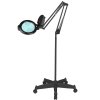 BeautyOne Kozmetická lampa s lupou ML6 LED Black so stojanom Ø 15 cm šošovka 10W 5 dioptrií