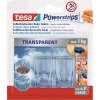 tesa Dekoračné lepiace háčiky Powerstrips Transparent veľké, 2 ks tesa Dekoračné lepiace háčiky Powerstrips Transparent veľké, 2 ks
