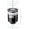 Palivový filter UFI OEM FILTERS SPA 24.411.00 Palivový filter UFI OEM FILTERS SPA 24.411.00
