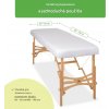 Froté prestieradlo biele 60-65x180-185 cm V-PF9003 Froté prestieradlo biele 60-65x180-185 cm V-PF9003