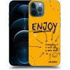 Picasee ULTIMATE CASE MagSafe pro Apple iPhone 12 Pro Max - Enjoy Picasee ULTIMATE CASE MagSafe pro Apple iPhone 12 Pro Max - Enjoy