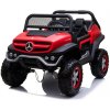 Mamido elektrické autíčko Mercedes Unimog 4x4 červená