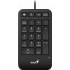 GENIUS Numerická klávesnice NumPad 125, Drátová USB-C, černá GENIUS Numerická klávesnice NumPad 125, Drátová USB-C, černá