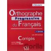 Orthographe progressive du francais: Débutant Corrigés, 2.édition - Isabelle Chollet Orthographe progressive du francais: Débutant Corrigés, 2.édition - Isabelle Chollet