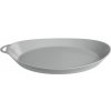Lifeventure Plastový tanier Ellipse Plate, svetlosivá Lifeventure Plastový tanier Ellipse Plate, svetlosivá
