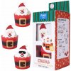 Vianočná sada na zdobenie cupcakes - Emoji Santa (sada 6) - PME Vianočná sada na zdobenie cupcakes - Emoji Santa (sada 6) - PME