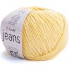 YarnArt Jeans 88 banánová, 50g, 160m, 55% bavlna / 45% polyakryl – vhodná na háčkovanie a štrikovanie. YarnArt Jeans 88 banánová, 50g, 160m, 55% bavlna / 45% polyakryl – vhodná na háčkovanie a štrikovanie.