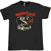 Motörhead tričko Love Me Like A Reptile čierne