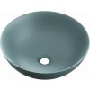 Excellent Luqa umývadlo 40x40 cm okrúhly pultové umývadlo CEAC.6401.400.MBM Excellent Luqa umývadlo 40x40 cm okrúhly pultové umývadlo CEAC.6401.400.MBM