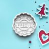 Vianočná známka - Vykrajovátko s pečiatkou Vianočná známka - Vykrajovátko s pečiatkou