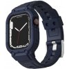AppleKing odolné Armor puzdro s remienkom pre Apple Watch 41mm / 40mm / 38mm - tmavomodré - možnosť vrátiť tovar ZADARMO do 30tich dní AppleKing odolné Armor puzdro s remienkom pre Apple Watch 41mm / 40mm / 38mm - tmavomodré - možnosť vrátiť tovar ZADARMO do 30tich dní