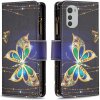 Peňaženkové 3D puzdro na Moto E32 - Veľký Motýľ Peňaženkové 3D puzdro na Moto E32 - Veľký Motýľ