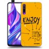 Picasee silikónový čierny obal pre Honor 9X Pro - Enjoy Picasee silikónový čierny obal pre Honor 9X Pro - Enjoy