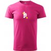 Stolný futbal postavy - Klasické pánske tričko - M ( Purpurová )
