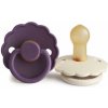 Frigg Dvojbalenie cumlíkov frigg daisy violet dream/ cream, 0-6m, kaučuk Frigg Dvojbalenie cumlíkov frigg daisy violet dream/ cream, 0-6m, kaučuk
