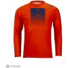 Kenny FACTORY dres, oranžová/tmavomodrá S Kenny FACTORY dres, oranžová/tmavomodrá S