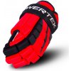 Hokejové rukavice POWERTEK V5.0 Black/Red Junior 10 palcov Hokejové rukavice POWERTEK V5.0 Black/Red Junior 10 palcov