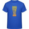 Premium Tričko - Dobré pivo na zlé časy - Kráľovská - 5XL - Pánske Premium Tričko - Dobré pivo na zlé časy - Kráľovská - 5XL - Pánske