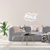 Sablio Samolepka na stenu: nápis Rock - 60x37 cm Sablio Samolepka na stenu: nápis Rock - 60x37 cm