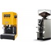Gaggia Classic E24 BC, yellow + Eureka Mignon Libra, CR chrome Gaggia Classic E24 BC, yellow + Eureka Mignon Libra, CR chrome