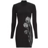 Desigual Krátke šaty JONQUERA - LACROIX Čierna Desigual Krátke šaty JONQUERA - LACROIX Čierna