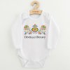 Detské body s potlačou New Baby Ľudový vzor Děvčica z Moravy 62 (3-6m) Detské body s potlačou New Baby Ľudový vzor Děvčica z Moravy 62 (3-6m)