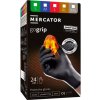 Nitrilové rukavice MERCATOR GoGrip ONE-BY-ONE ČIERNE 100ks M Nitrilové rukavice MERCATOR GoGrip ONE-BY-ONE ČIERNE 100ks M