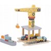 Drevený prístavný žeriav - sada TOOKY TOY Drevený prístavný žeriav - sada TOOKY TOY