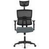 AUTRONIC Kancelárska stolička KA-B1025 GREY, sivá, sieťovina AUTRONIC Kancelárska stolička KA-B1025 GREY, sivá, sieťovina