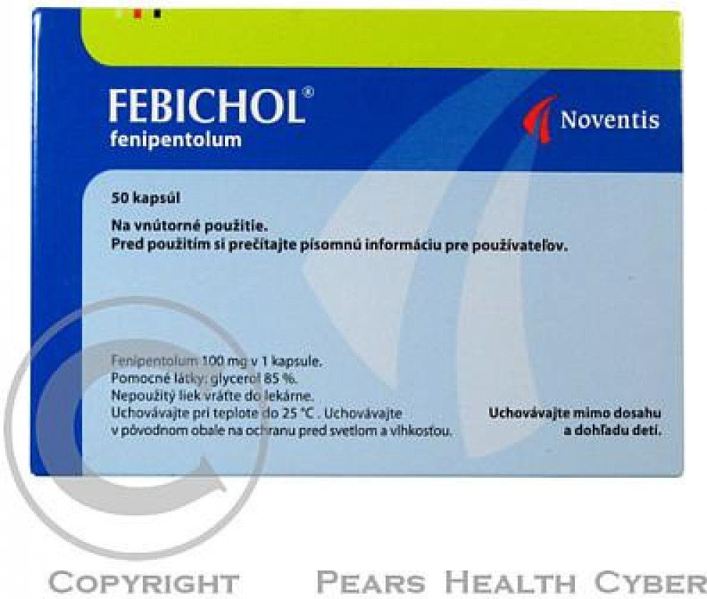 Febichol cps.50 x 100 mg