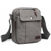 KONO Taška - látková crossbody s priehradkami, šedá KONO Taška - látková crossbody s priehradkami, šedá