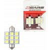 4Cars LED žiarovky 9 LED 12 V Festoon 5050SMD T11 × 36 mm 2 ks 92490