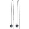 Swarovski e. minimalistické náušnice Pret á Porter čierne see3434 Swarovski e. minimalistické náušnice Pret á Porter čierne see3434