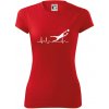 Ekg futbal brankár - Dámske Fantasy športové (dresovina) - S ( Červená ) Ekg futbal brankár - Dámske Fantasy športové (dresovina) - S ( Červená )