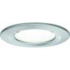 Paulmann zapuštěné svítidlo Nova Fixed LED IP44 1x6,5W 4000K 230V GU10 51mm kartáčované železo/hliník Paulmann zapuštěné svítidlo Nova Fixed LED IP44 1x6,5W 4000K 230V GU10 51mm kartáčované železo/hliník