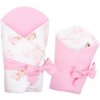 Obojstranná detská zavinovačka New Baby Víly 80x80 cm Obojstranná detská zavinovačka New Baby Víly 80x80 cm