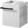 CERANO - Umývadlová skrinka pre WC Esme - biela matná 45x45x51 cm