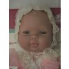 Realistické miminko holčička v oblečena ke křtu od firmy Berjuan ze Španělska (Baby Smile) Realistické miminko holčička v oblečena ke křtu od firmy Berjuan ze Španělska (Baby Smile)