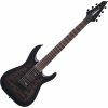Jackson JS Series Dinky Arch Top JS22Q-7 DKA HT AH Transparent Black Burst Elektrická gitara Jackson JS Series Dinky Arch Top JS22Q-7 DKA HT AH Transparent Black Burst Elektrická gitara