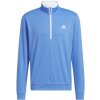 Pánska golfová mikina Adidas Primegreen UPF 1/4 Zips L Modrá Pánska golfová mikina Adidas Primegreen UPF 1/4 Zips L Modrá