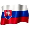 Slovenská vlajka hrubá 100x150 SVK