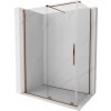 MEXEN/S - Velár sprchovací kút 140 x 75, transparent, ružové zlato 871-140-075-01-60 MEXEN/S - Velár sprchovací kút 140 x 75, transparent, ružové zlato 871-140-075-01-60