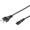 PremiumCord kábel sieťový 220V, k magnetofónu, 2m PremiumCord kábel sieťový 220V, k magnetofónu, 2m