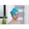 Rýchloschnúci turban na vlasy RENA tyrkysový Rýchloschnúci turban na vlasy RENA tyrkysový