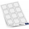 ORION Samolepky na dózy WHITELINE štvorec prázdne 12 ORION Samolepky na dózy WHITELINE štvorec prázdne 12