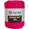 Špagát Macrame Rope 5 MM Neónovo ružová 803 Špagát Macrame Rope 5 MM Neónovo ružová 803
