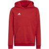juniorská futbalová mikina adidas, ENT22 HOODY Y červená,biela 164 juniorská futbalová mikina adidas, ENT22 HOODY Y červená,biela 164