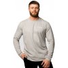 GymBeam Tričko Basic s dlhým rukávom Grey - L GymBeam Tričko Basic s dlhým rukávom Grey - L